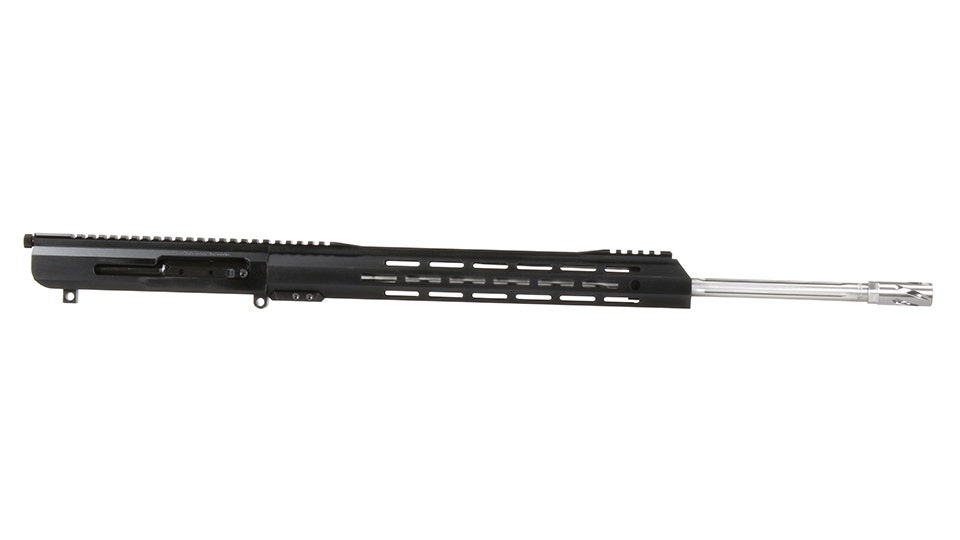 BC-10 | .308 Right Side Charging Upper | 22" 416R SS Straight Fluted Light-weight Barrel | 1:10 Twist | Rifle Length Gas System | 15" MLOK Split Rail | with BCG & Charging Handle