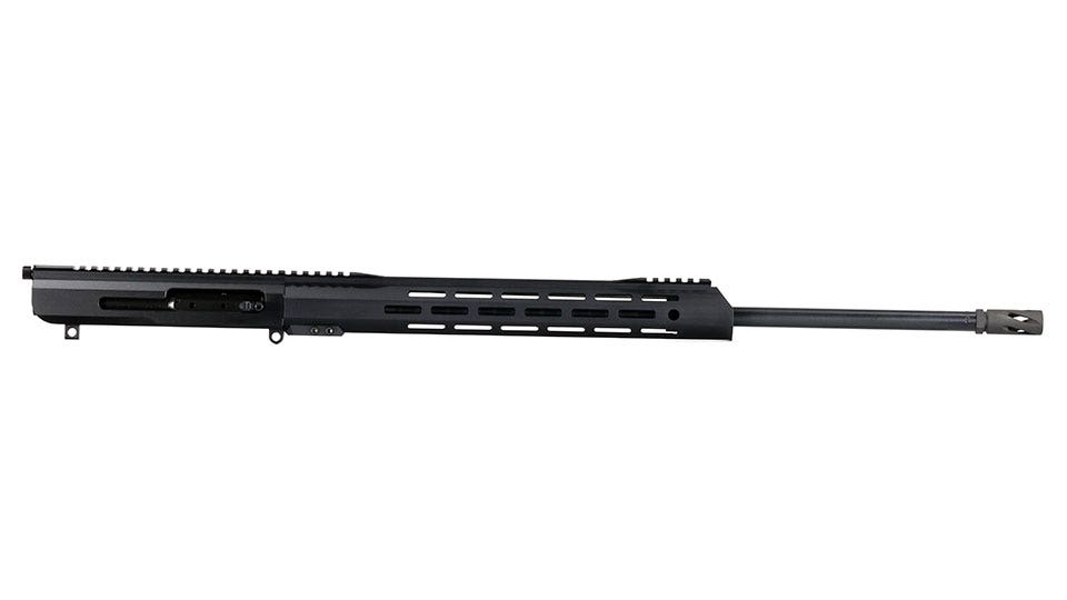 BC-10 | .308 Right Side Charging Upper | 24” Black Nitride Light-weight Barrel | 1:10 Twist | Rifle Length Gas System | 15” MLOK Split Rail | with BCG & Charging Handle