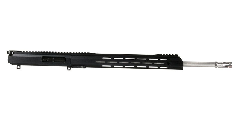 BC-10 | .308 Sporter Slick Side Upper | 20" 416R SS Heavy Barrel | 1:10 Twist | Rifle Length Gas System | 15" MLOK Split Rail | with BCG & Charging Handle