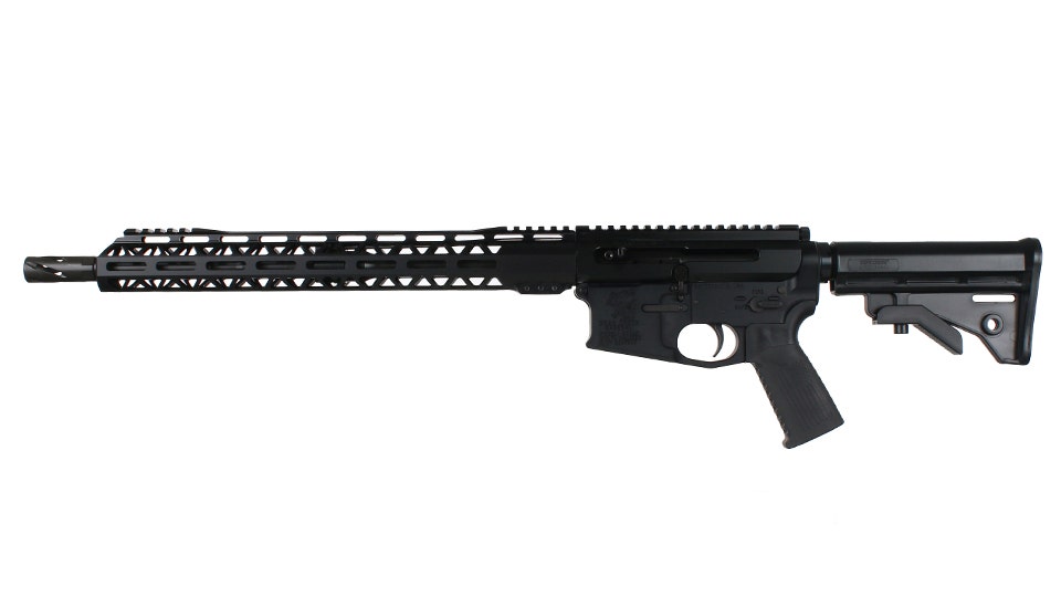 BC-15 | 7.62X39 Side Charging Rifle | 16" Parkerized Heavy Barrel | 1:10 Twist | Billet Lower | 4150  Carbine Length Gas System | MLOK | Split Rail