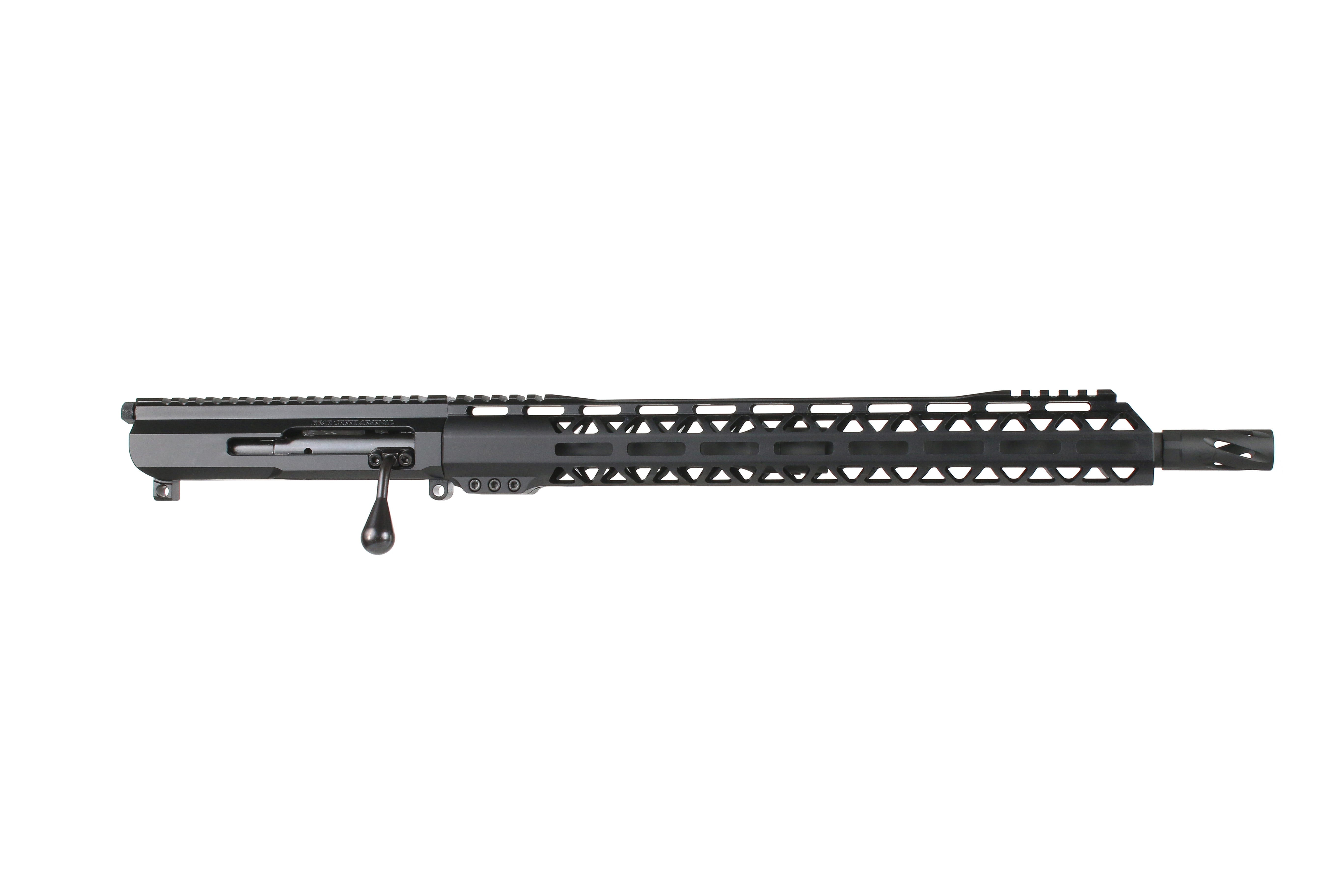 BC-15 | .300 Blackout   Bolt Action Style Upper | 16" Parkerized Heavy Barrel  - 0.75 | 1:8 Twist | MLOK Split Rail
