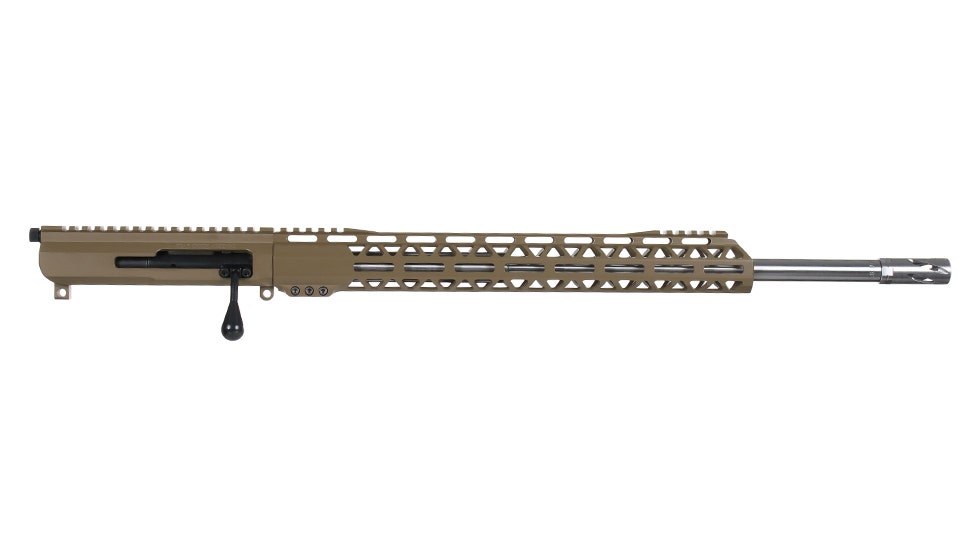BC-15 | .350 Legend Flat Dark Earth Cerakote Bolt Action Style Upper Assembly | 20" Stainless Heavy Barrel | 1:16 Twist | MLOK Split Rail