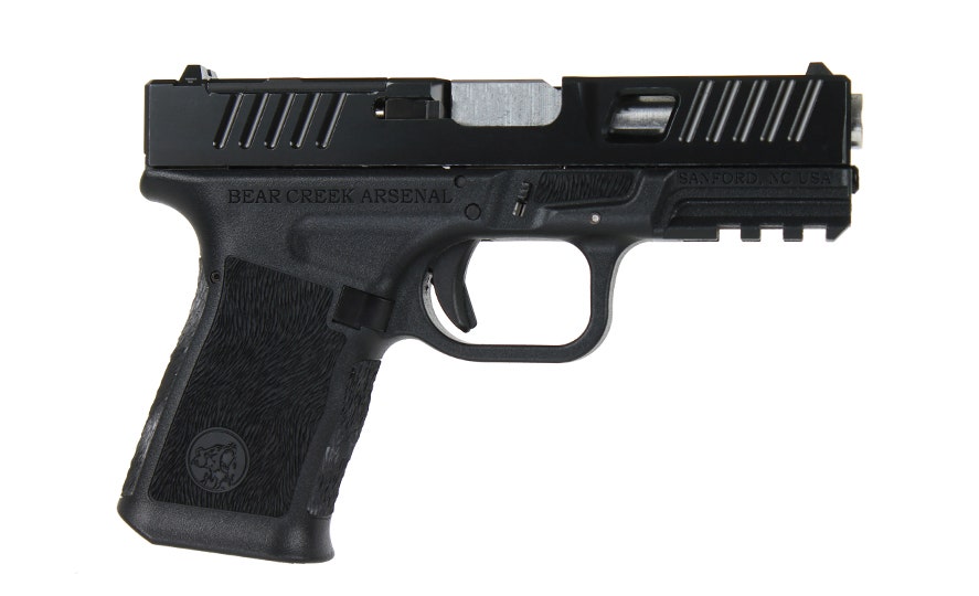 BC-102 | BCA Grizzly Compact | Window Cut .380 ACP Handgun | .380 ACP 416R SS Barrel | 1:16 Twist | 15+1 Capacity