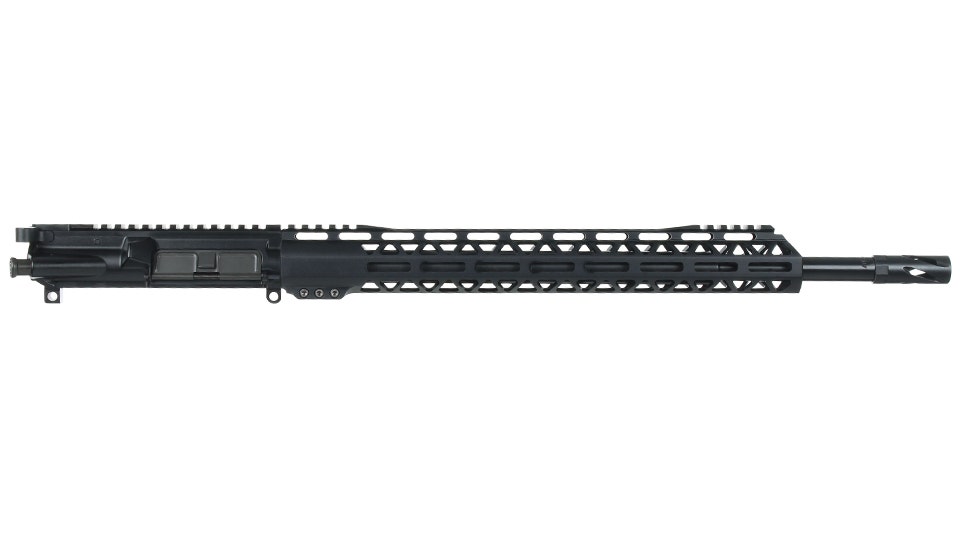 BC-15 | 6mm ARC Complete Upper Assembly | 18" Black Nitride Heavy Barrel  | 1:8 Twist |  Mid Length Gas System | MLOK Split Rail