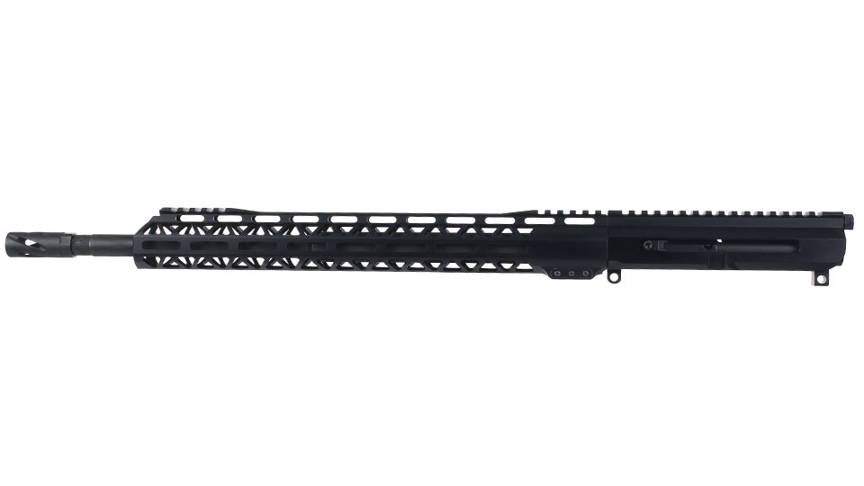 BC-15 | .400 Legend Left Side Charging Right Eject Complete Upper | 18" Parkerized Heavy Barrel | Rifle Gas System | 1:16 Twist | MLOK Split Rail