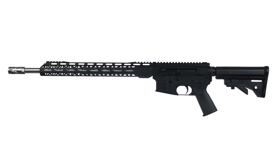 BC-15 | .450 Bushmaster Left Side Charging Right Eject Complete Rifle | 18" 416R SS Heavy Barrel | Carbine Gas System | 1:24 Twist | Forged Lower | MLOK Split Rail