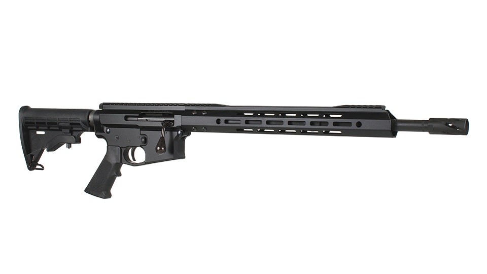 BC-15 | .450 Bushmaster Bolt Action Style Billet Rifle | 18" Parkerized Heavy Barrel | 1:24 Twist | 15" MLOK Split Rail
