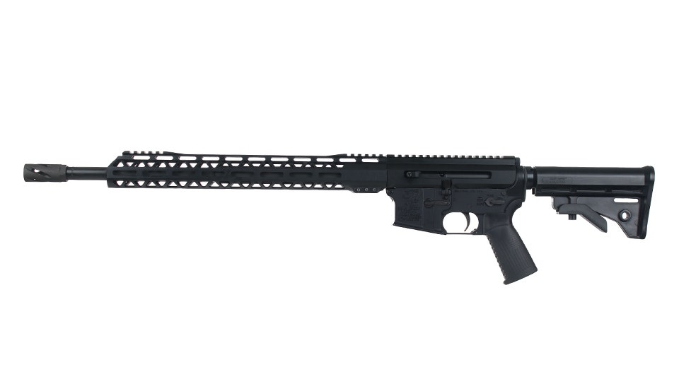 BC-15 | .450 Bushmaster Left Side Charging Right Eject Complete Rifle | 18" Parkerized Heavy Barrel | Carbine Gas System | 1:24 Twist | Forged Lower | MLOK Split Rail