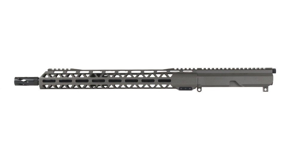 AR15 16" Upper Receiver .458 SOCOM Tungsten Cerakote-img-1