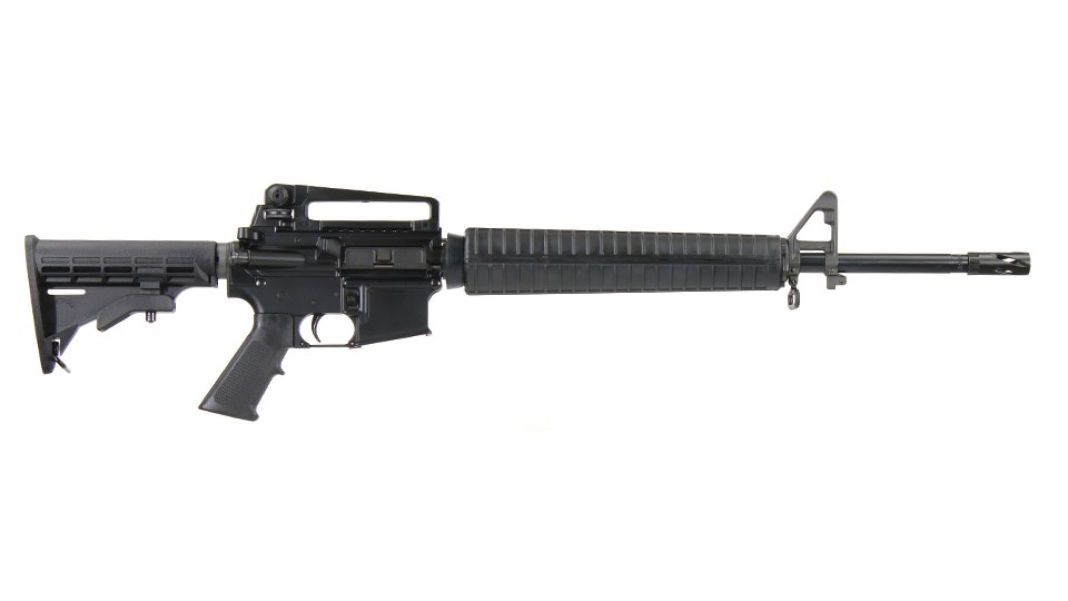 BC-15 | 5.56 NATO Rifle | 20" Black Nitride Government Cold Hammer Forged Barrel | 1:8 Twist | Rifle Length Gas System | Rifle Handguard | A2 Front Sight & Carry Handle | No Magazine