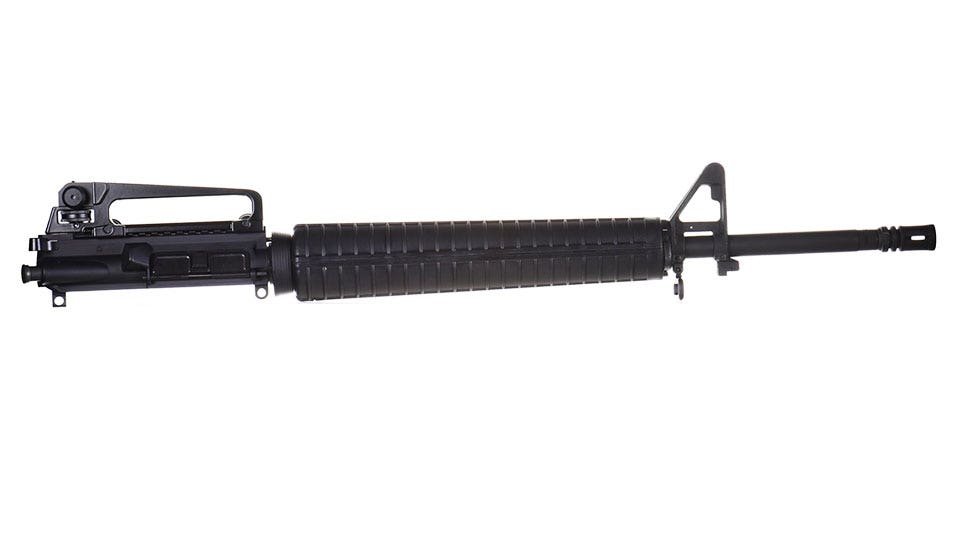 BC-15 | 5.56 NATO Carry Handle Upper | 20" Parkerized Heavy Barrel | 1:7 Twist | Rifle Length Gas System | Rifle Handguard | A2 Front Sight & Carry Handle | with BCG & Charging Handle
