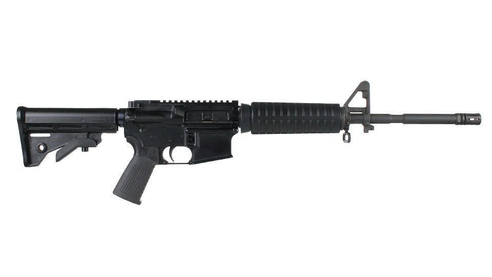 BC-15 | 5.56 NATO Rifle | 16" Parkerized M4 Barrel | 1:7 Twist | Carbine Length Gas System | Standard Handguard w/Front Sight   No Magazine