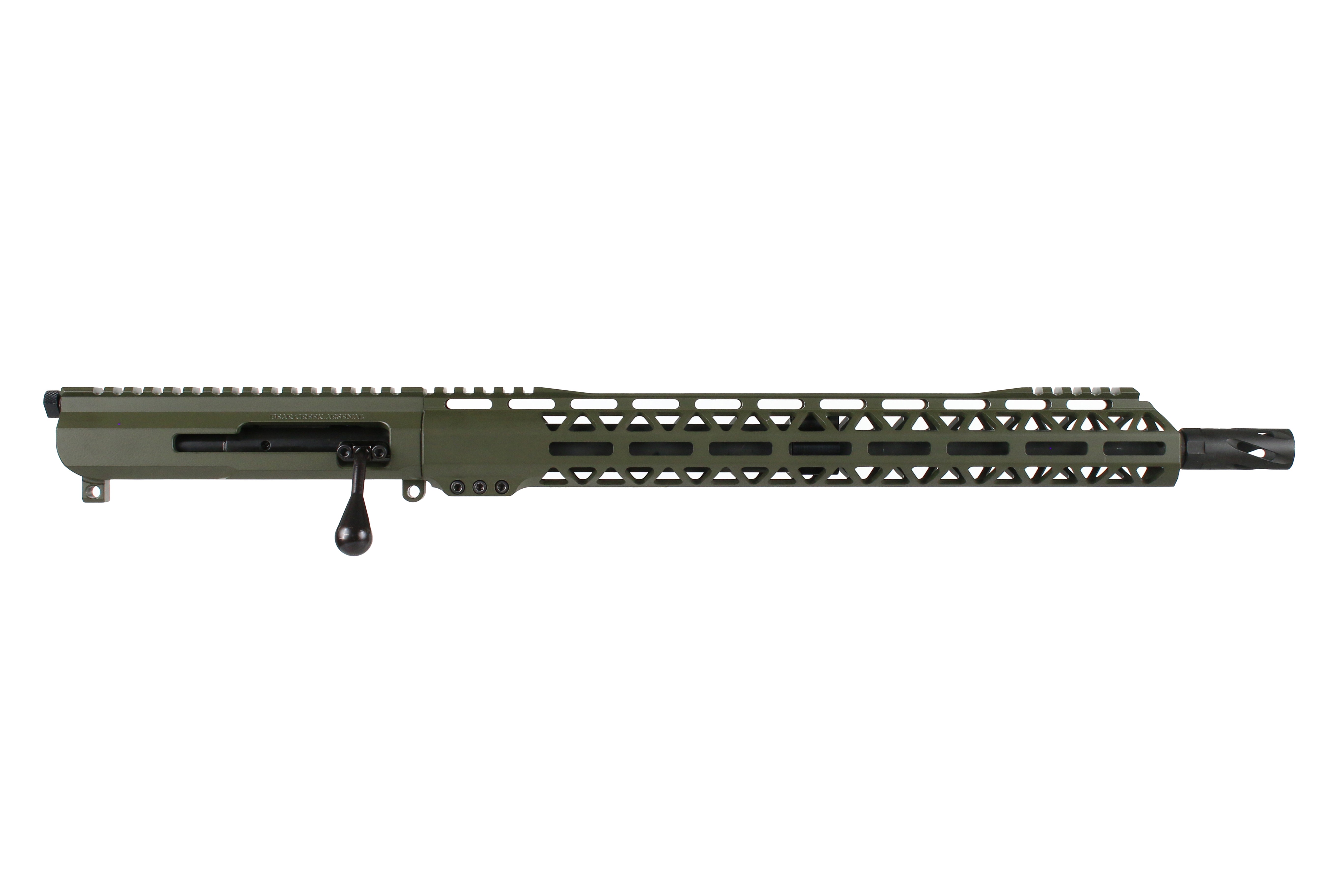 BC-15 | 5.56 NATO Bolt Action Style ODG Cerakote Upper | 16" Black Nitride M4 Barrel | 1:7 Twist | Talon 15” MLOK Split Rail | with BCG & Charging Handle