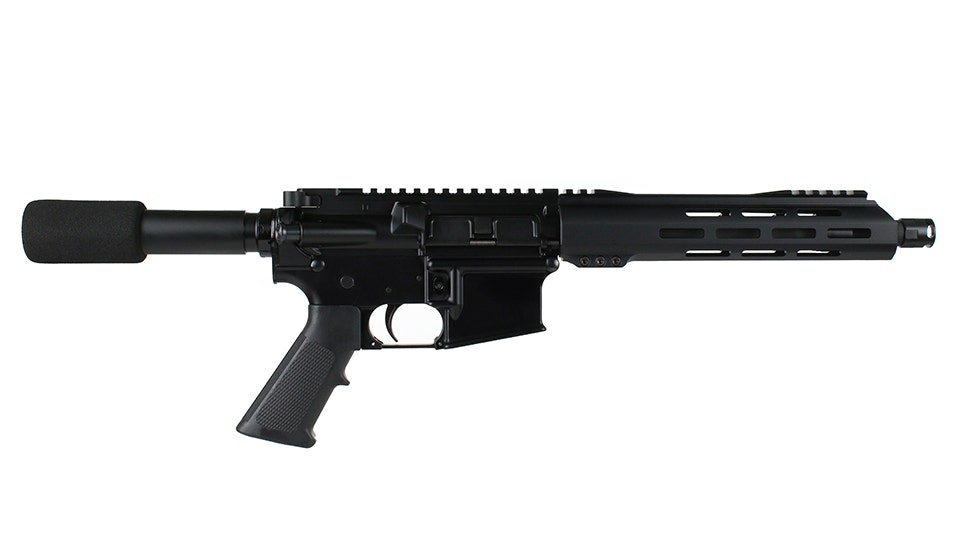 BC-15 | 5.56 NATO Pistol with Micro Flash Hider| 10.5" Parkerized M4 Barrel | 1:7 Twist | Carbine Length Gas System | 10" Talon MLOK Split Rail