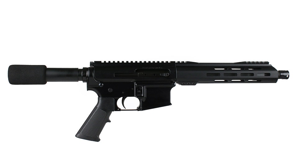 BC-15 | 7.62X39   Side Charging Pistol | 10.5" Parkerized Heavy Barrel  - 0.75 | 1:10 Twist | Forging Lower | 4150  Pistol Length Gas System | MLOK Split Rail - Micro Flash Hider