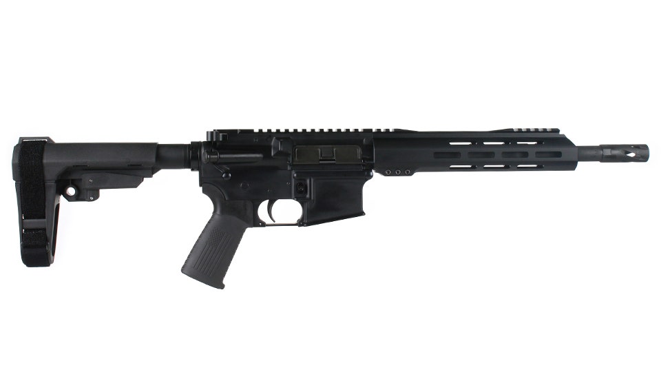 BC-15 | 5.56 NATO   Pistol | 11.5" Parkerized Contour  - 0.75 | 1:7 Twist | Forging Lower | 4150  Carbine Length Gas System | MLOK Split Rail - Brace