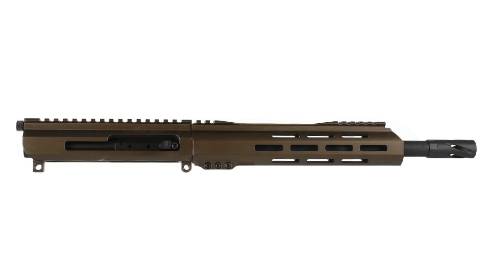 BC-15 | 5.56 NATO Right Side Charging Midnight Bronze Cerakote Upper | 11.5" Parkerized M4 Barrel | 1:7 Twist | Carbine Length Gas System | Talon 15" MLOK Split Rail | with BCG & Charging Handle