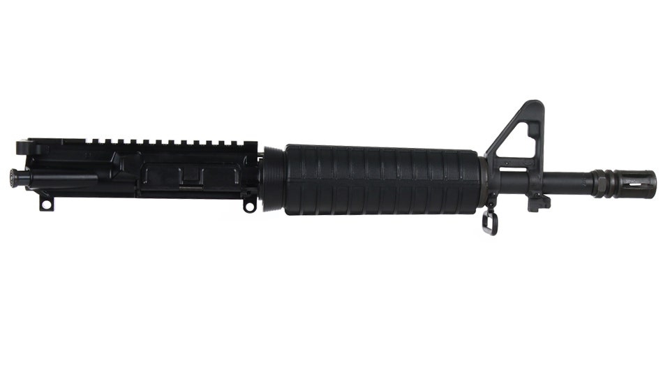 BC-15 | 5.56 NATO Complete Upper Assembly | 11.5" Parkerized M4 Barrel| 1:7 Twist | Carbine Length Gas System | Standard Handguard