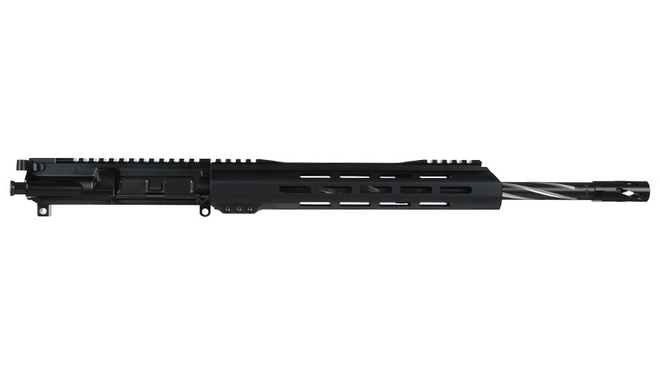 BC-15 7.62X39 Forged Complete Upper Assembly, 16" Black Nitride Stainless Heavy Barrel, 1:10 Twist, Carbine Length Gas System, 12" M-LOK Rail