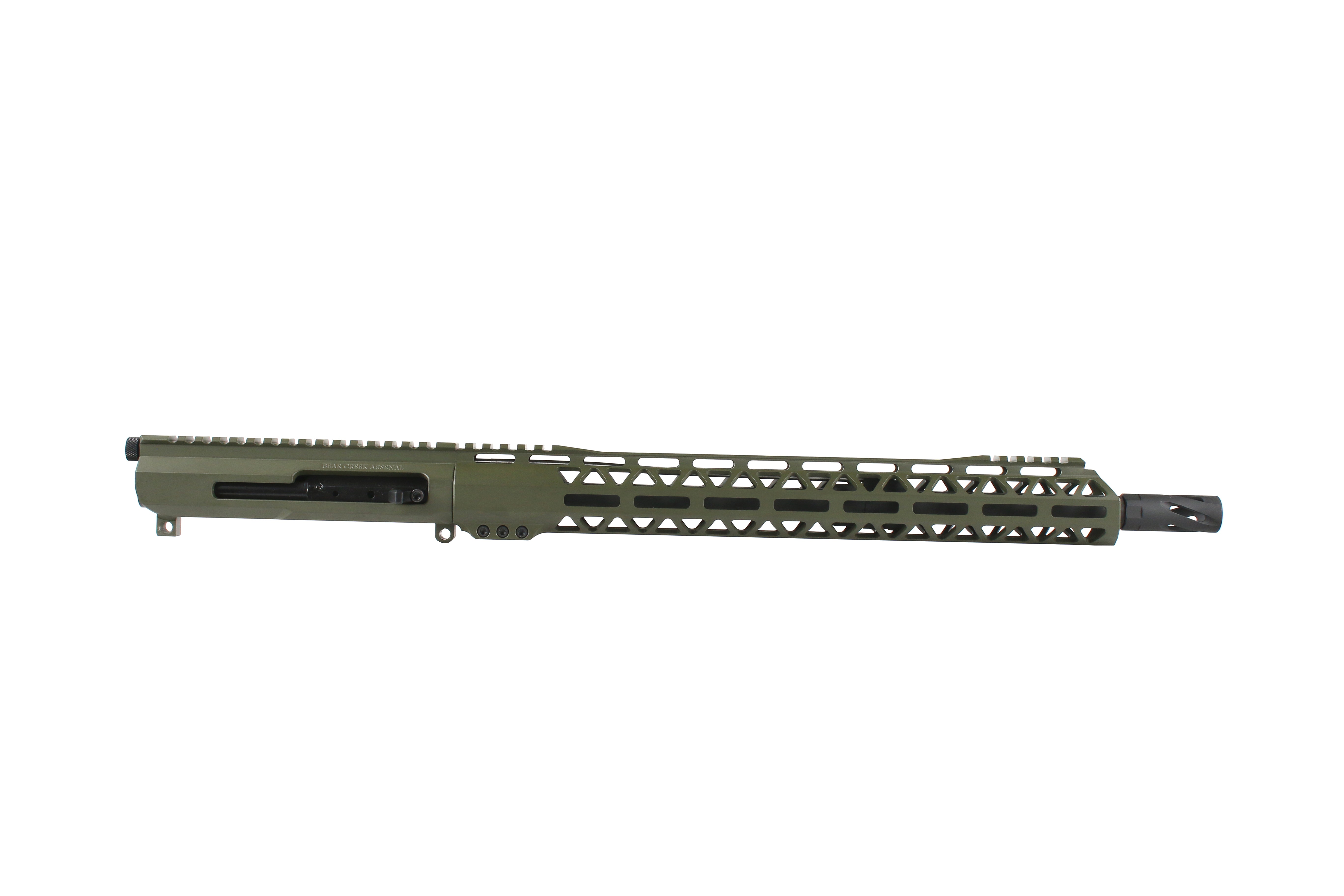 BC-15 | 5.56 NATO Right Side Charging ODG Cerakote Upper | 16" Black Nitride M4 Barrel | 1:7 Twist | Mid-Length Gas System | Talon 15” MLOK Split Rail | with BCG & Charging Handle