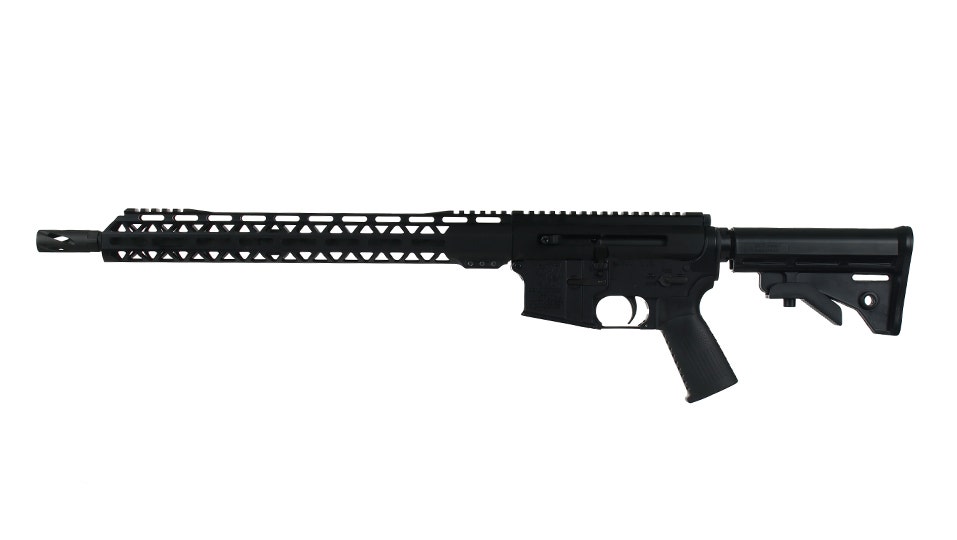 BC-15 | 5.56 NATO Left Side Charging Right Eject Rifle | 16" Parkerized M4 Barrel | Mid-Length Gas System | 1:7 Twist | Forged Lower | MLOK Split Rail