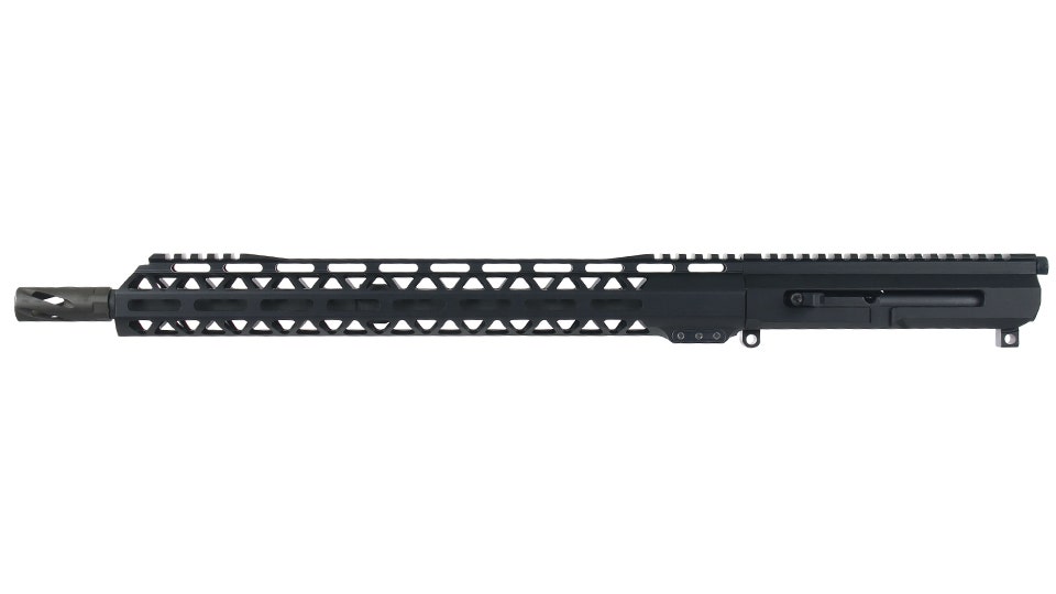 BC-15 | .223 Wylde Left Side Charging Right Eject Complete Upper | 16" Parkerized M4 Barrel | Mid-Length Gas System | 1:8 Twist | MLOK Split Rail