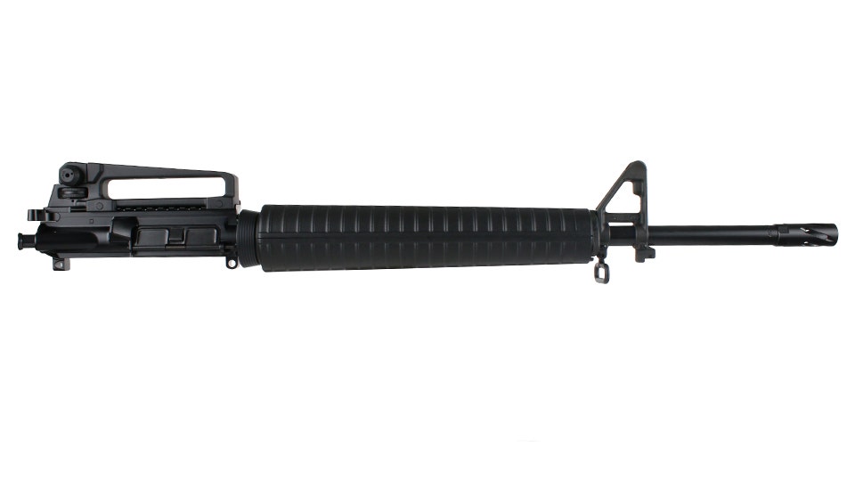 BC-15 | 5.56 NATO Forged Complete Upper Assembly | 20" Black Nitride Government  - 0.750 | 1:7 Twist | 4150  Rifle Length Gas System | RHG | Rifle Length Hand Guard