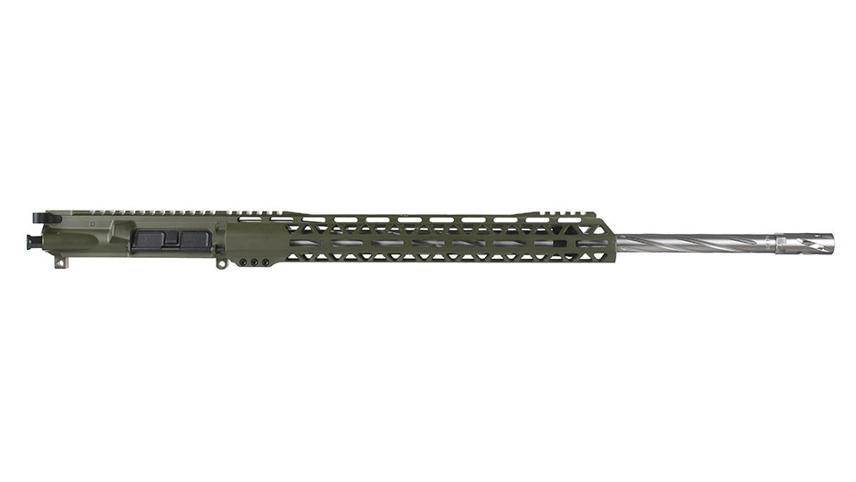 BC-15 | 5.56 NATO Upper | 22" 416R SS Spiral Fluted Heavy Barrel | 1:8 Twist | Rifle Length Gas System| Talon 15” MLOK Split  Rail | with BCG & Charging Handle