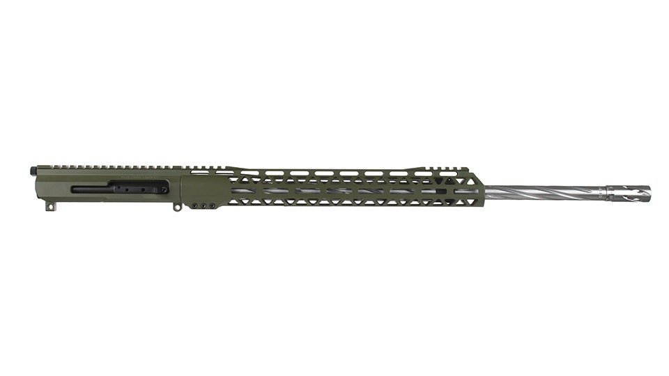 BC-15 | 5.56 NATO Right Side Charging Upper | 22" 416R SS Spiral Fluted Heavy Barrel | 1:8 Twist | Rifle Length Gas System| Talon 15” MLOK Split  Rail | with BCG & Charging Handle