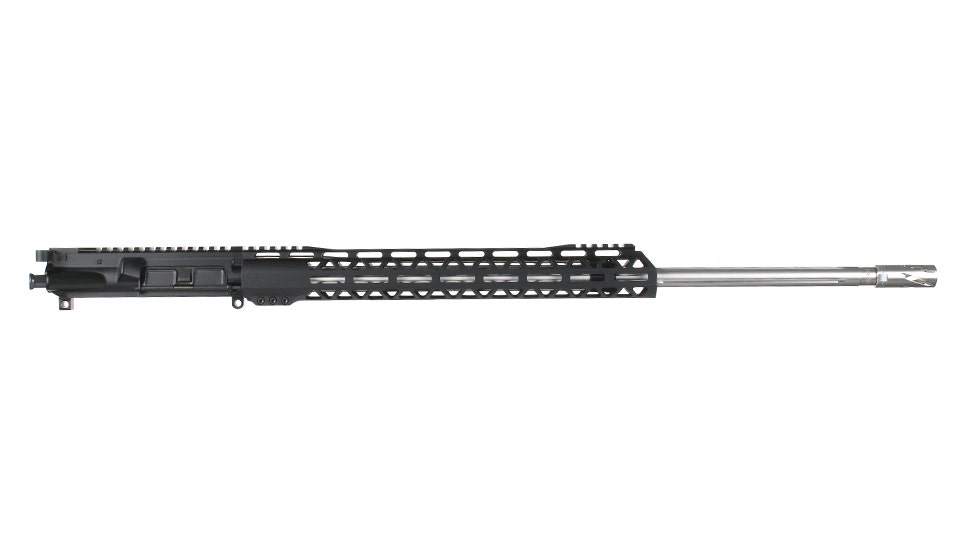 BC-15 |  6mm Arc Upper | 24” 416R SS Straight Fluted Heavy Barrel | Rifle Length Gas System | 1:8 Twist | 15” MLOK Split Rail| with BCG & Charging Handle