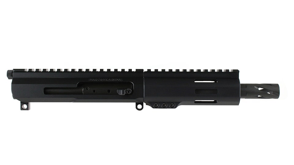 Bear Creek Arsenal BC-15 | 5.56 NATO Side Charging Upper | 6" Parkerized Heavy Barrel - 0.75 | 1:7 Twist | 4150 Pistol Length Gas System | MLOK Split Rail