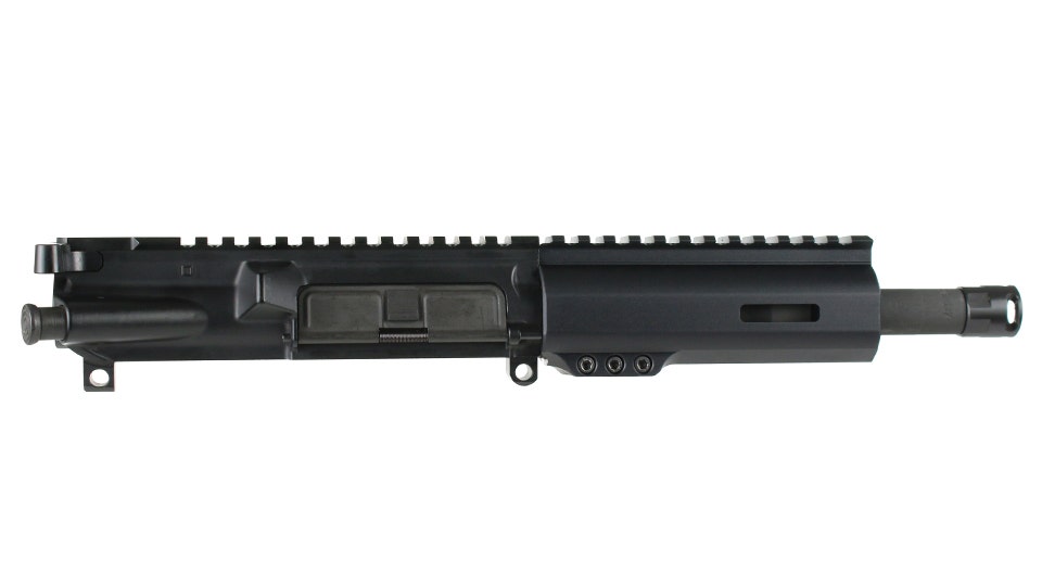 BC-15 | .223 Wylde   Forged Upper | 7.5" Parkerized Contour  - 0.75 | 1:7 Twist | 4150  Pistol Length Gas System | MLOK Split Rail - Micro Flash Hider