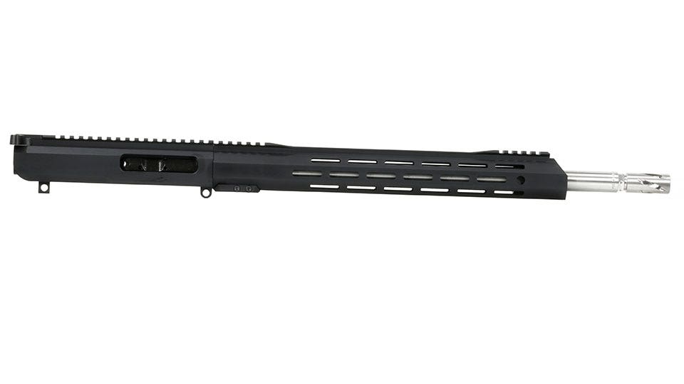 BC-10 | 6.5 Creedmoor Sporter Slick Side Upper | 18” 416R SS Heavy Barrel | 1:8 Twist | Rifle Length Gas System | 15” MLOK Split Rail | with BCG & Charging Handle