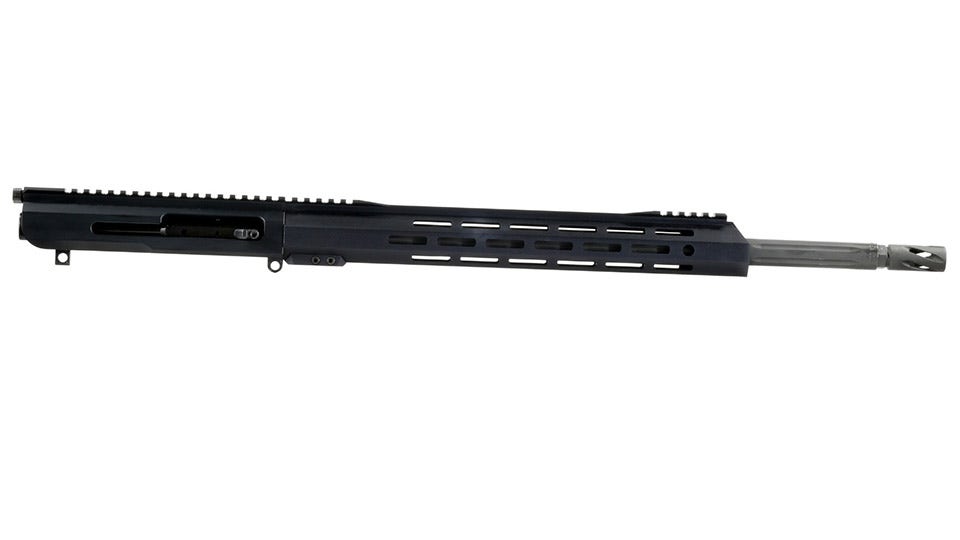 BC-10 | 6.5 Creedmoor Right Side Charging Upper | 20” Parkerized Straight Fluted Heavy Barrel | Rifle Length Gas System | 1:8 Twist | 15” MLOK Split Rail | with BCG & Charging Handle