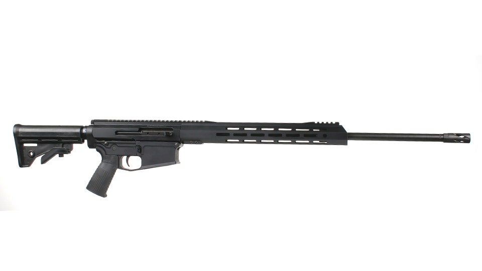 BC-10 | .308 Right Side Charging Forged Rifle | 24" Black Nitride Lightweight Barrel | 1:10 Twist | Rifle Length Gas System | 15" MLOK Split Rail | No Magazine