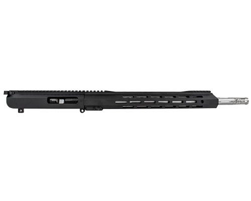 BC-10 | 6.5 Creedmoor Sporter Slick Side Upper | 18” 416R SS Straight Fluted Heavy Barrel | 1:8 Twist | Rifle Length Gas System | 15” MLOK Split Rail | with BCG & Charging Handle