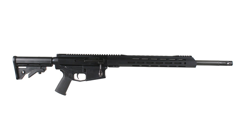 BC-10 | .243 Bolt Action Style Rifle | 20” Parkerzied Heavy Barrel | 1:8 Twist | 15” MLOK Split Rail | No Magazine