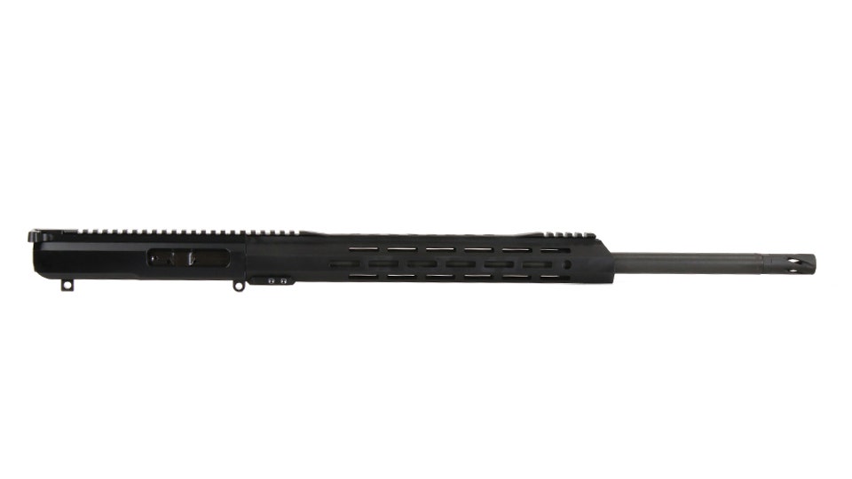 BC-10 | 6.5 Creedmoor Sporter Slick Side Upper | 22” Parkerized Heavy Barrel | 1:8 Twist | Rifle Length Gas System | 15” MLOK Split Rail | with BCG & Charging Handle