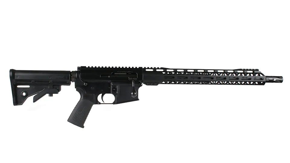 BC-15 | .223 Wylde Bolt Action Style Complete Rifle | 16" Parkerized M4 Barrel | 1:7 Twist | Forged Lower | MLOK Split Rail