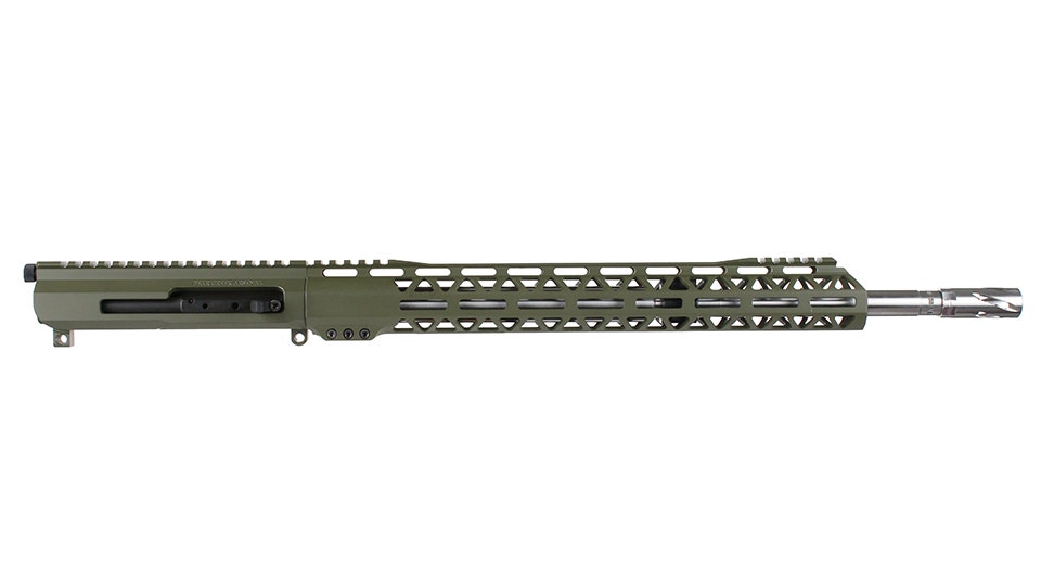 BC-15 | 6.5 Grendel Right Side Charging ODG Upper | 18" 416R SS Heavy Barrel | 1:8 Twist | Mid-Length Gas System| Talon 15” MLOK Split Rail | with BCG & Charging Handle