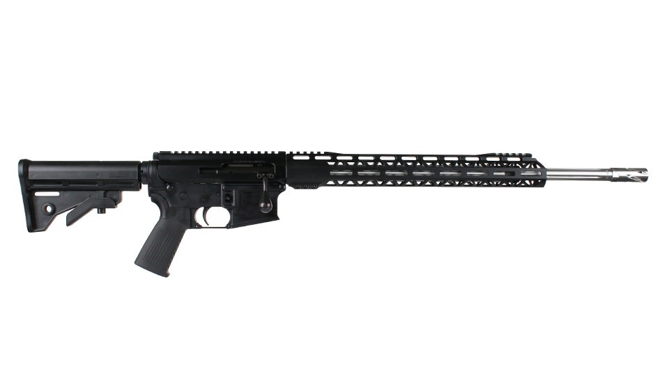 BC-15 |.223 Wylde Bolt Action Style Rifle | 20" 416R SS Straight Fluted Heavy Barrel | 1:8 Twist | Talon 15" MLOK Split Rail | No Magazine