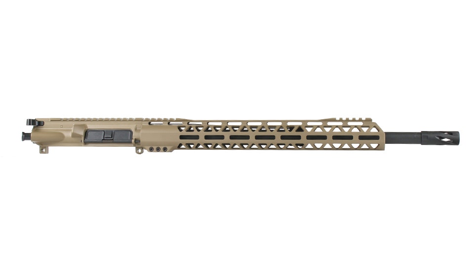 BC-15 | .400 Legend Flat Dark Earth Cerakote Upper | 18" Parkerized Heavy Barrel | 1:16 Twist | Carbine Length Gas System | MLOK Split Rail
