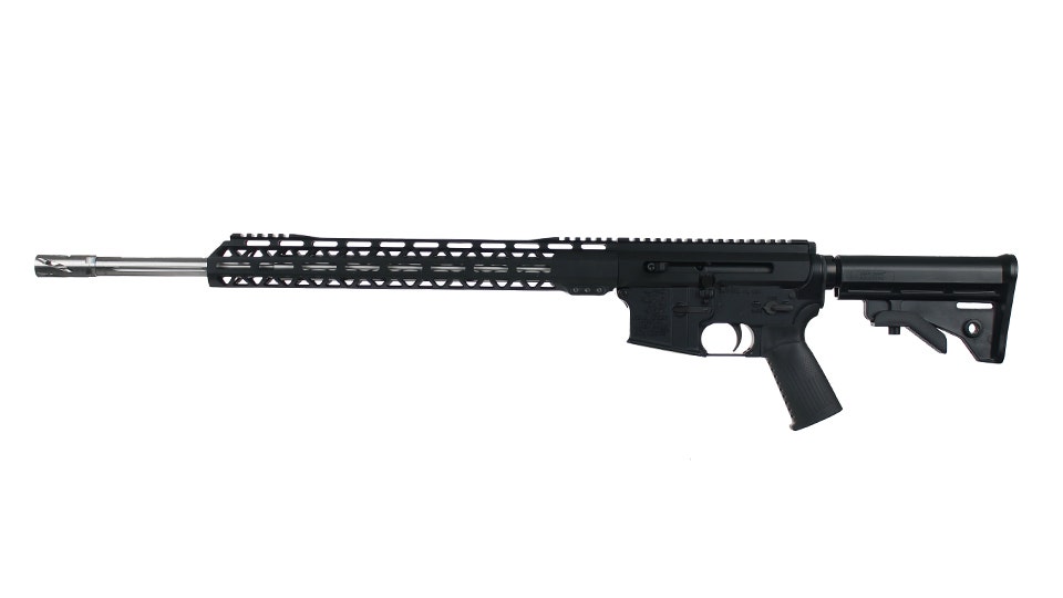 BC-15 | 6MM ARC Left Side Charging Right Eject Complete Rifle | 20" 416R SS Heavy Straight Fluted Barrel | Rifle Gas System | 1:8 Twist | Forged Lower | MLOK Split Rail