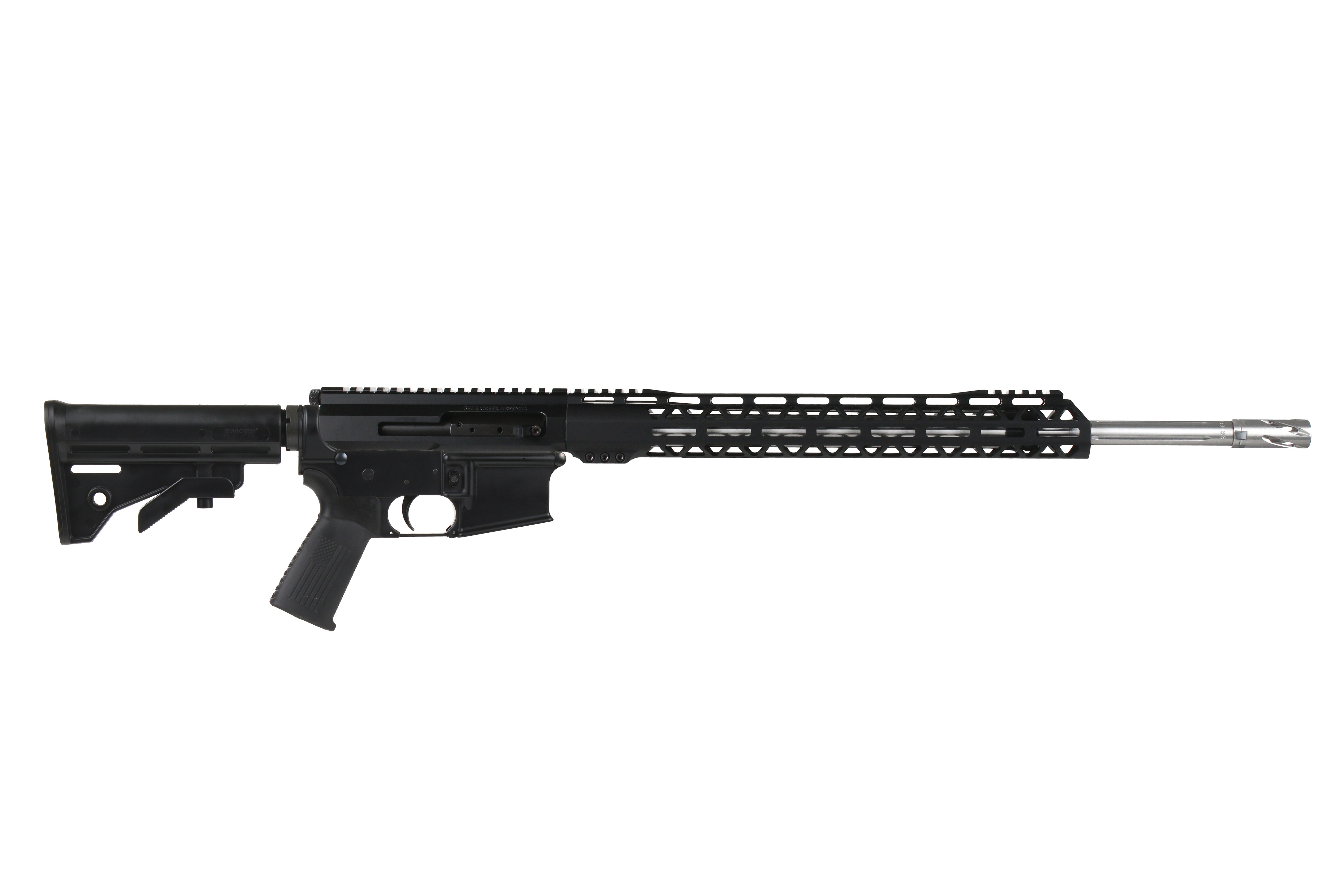 BC-15 | 6.5 Grendel Right Side Charging Rifle | 20" 416R SS Straight Fluted Heavy Barrel | 1:8 Twist | Rifle Length Gas System | Talon 15” MLOK Split Rail | No Magazine