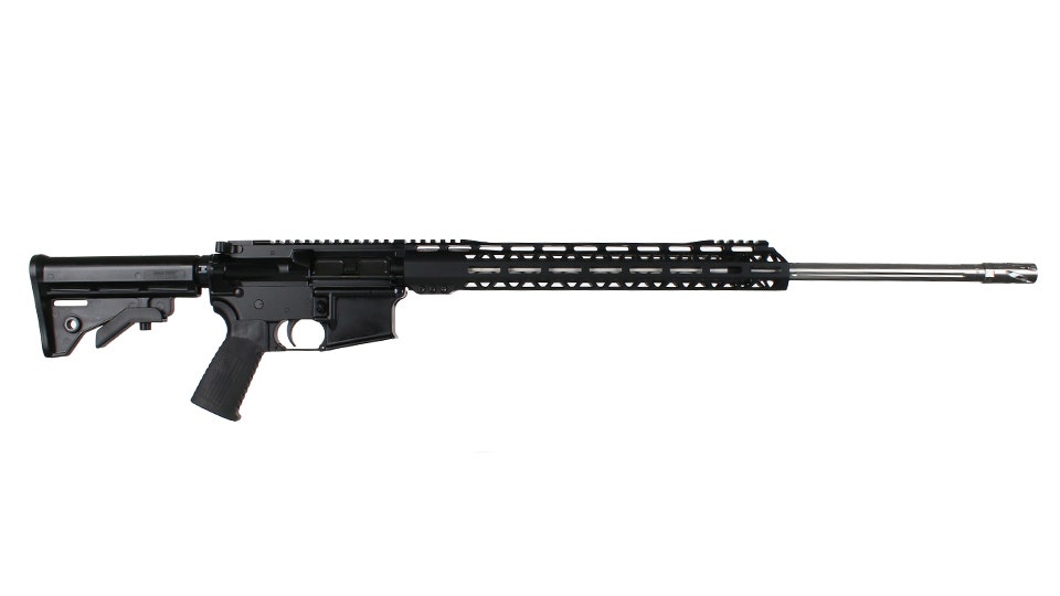 BC-15 | 6mm ARC Rifle | 24" 416R SS Straight Fluted Heavy Barrel | 1:8 Twist | Rifle Length Gas System | 15" MLOK Split Rail| Forged |No Magazine