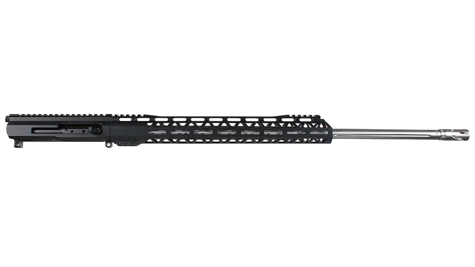 BC-15 |  6mm Arc Right Side Charging Upper | 24” 416R SS Straight Fluted Heavy Barrel | Rifle Length Gas System | 1:8 Twist | 15” MLOK Split Rail| with BCG & Charging Handle
