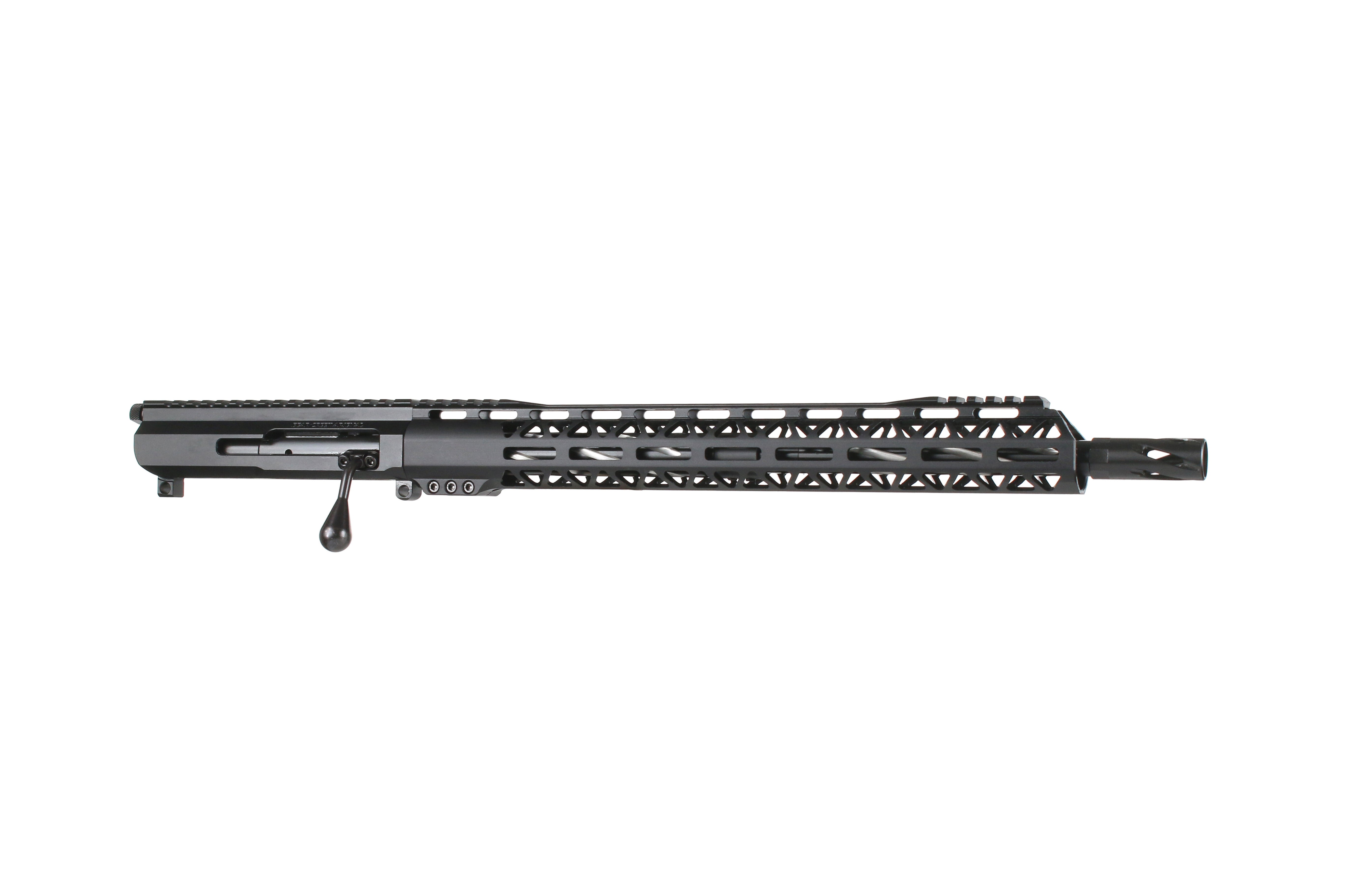 BC-15 7.62X39 Bolt Action Style Complete Upper Assembly, 16" Black Nitride Stainless Heavy Barrel, 1:10 Twist, 15" M-LOK Rail