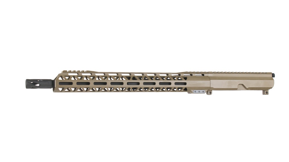 AR15 18" Upper Receiver 6mm Arc FDE Cerakote-img-1