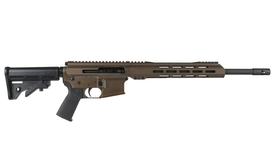 BC-15 | 7.62X39 Midnight Bronze Cerakote Side Charging Rifle | 16" Parkerized Heavy Barrel  - 0.75 | 1:10 Twist | Forged Lower | 4150  Carbine Length Gas System | MLOK Split Rail