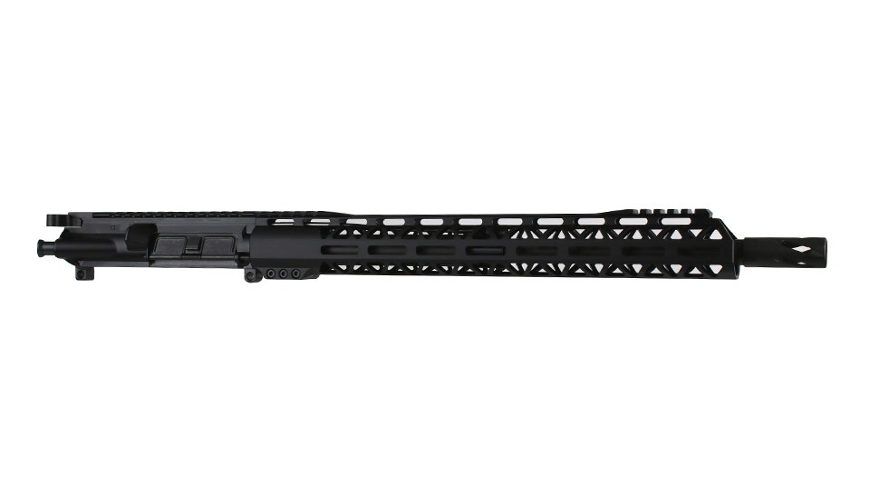 BC-15 | 7.62x39 Upper | 16" Parkerized Heavy Barrel | 1:10 Twist | Carbine Length Gas System | Talon 15” MLOK Split Rail | with BCG & Charging Handle